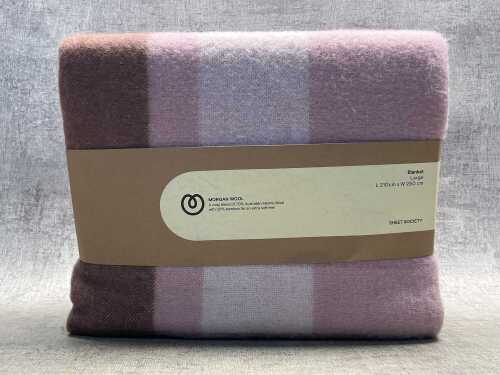 Sheet Society Morgan Wool blanket size L