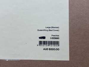 Sheet Society Morgan Wool blanket size L - 3