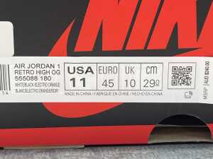 Nike Air Jordan 1 Retro High OG size US 11 Men's - 5