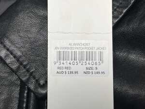 Alice In The Eve Jen Oversized Patch Pocket Jacket size S - 4