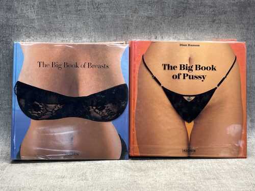 Two Taschen adult books