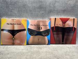 Three Taschen adult books