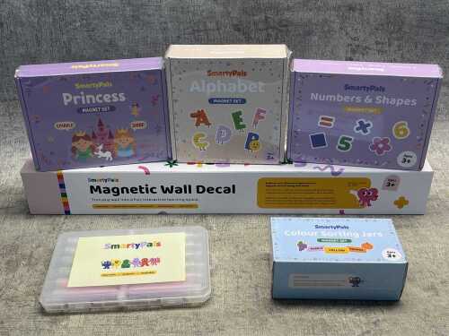 Group of SmartyPals products
