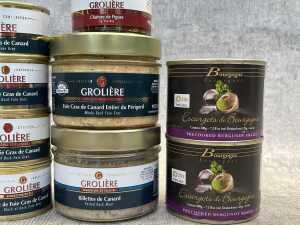 Group of canned French food products - 3