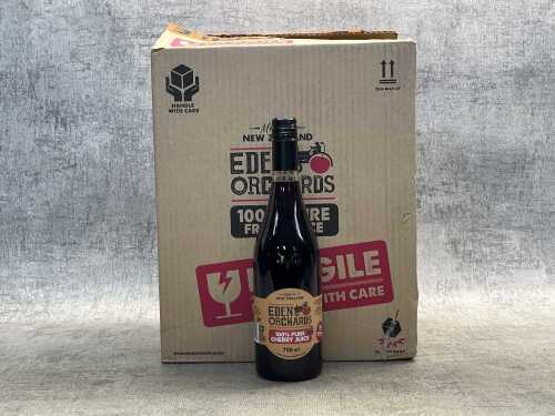 12 bottles of Eden Orchards 100% Pure Cherry Juice