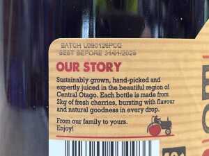 12 bottles of Eden Orchards 100% Pure Cherry Juice - 3