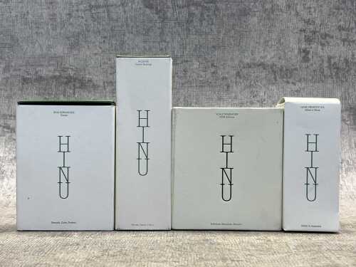 Group of HINU beauty products