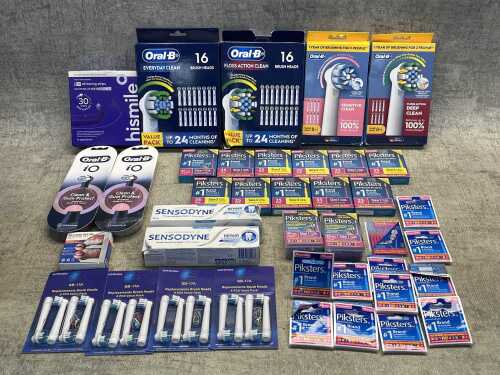 Group of oral hygiene products
