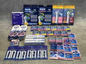 Group of oral hygiene products