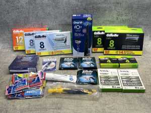 Group of hygiene products