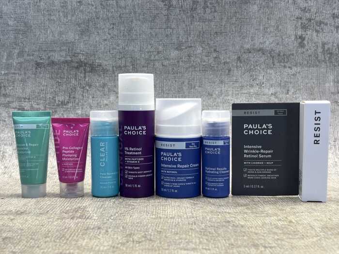 Group of Paula's Choice products