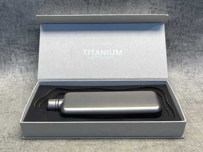Memo Bottle Titanium Ultralight Slim