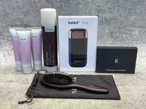 Group of beauty products