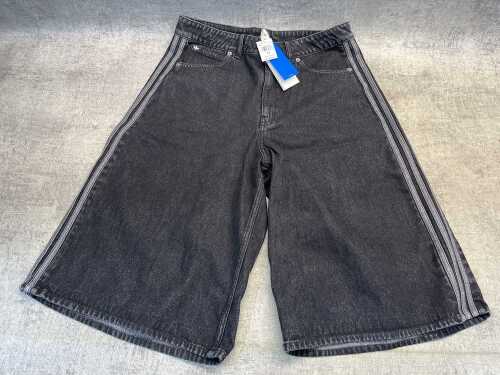 Adidas Firebird Jort Denim size 14