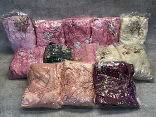 Group of Indian dress/fabric