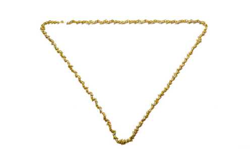 A Maireener shell necklace