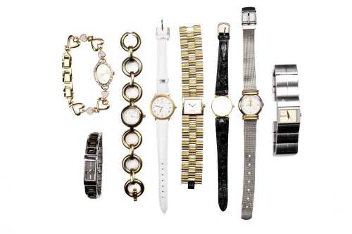 Collection of eight ladies watches