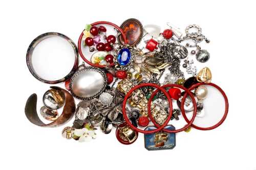 Collection of costume jewellery