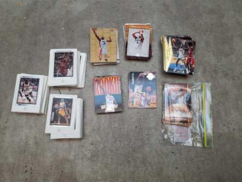 1990s NBA basketball trading cards