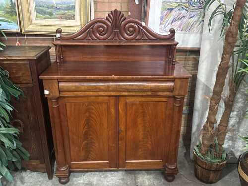 Antique mahogany chiffonier