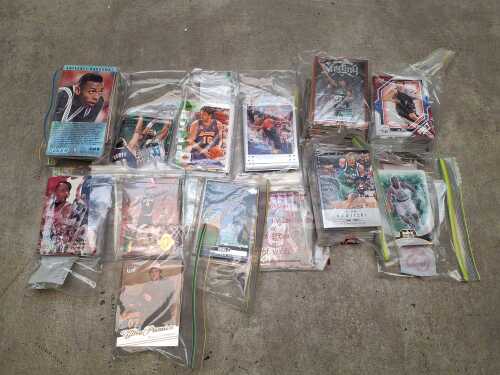 1990s NBA basketball trading cards