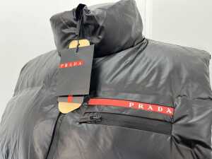 Designer style nylon vest in black, size XL - 3
