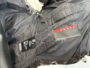 Designer style nylon vest in black, size XL - 4
