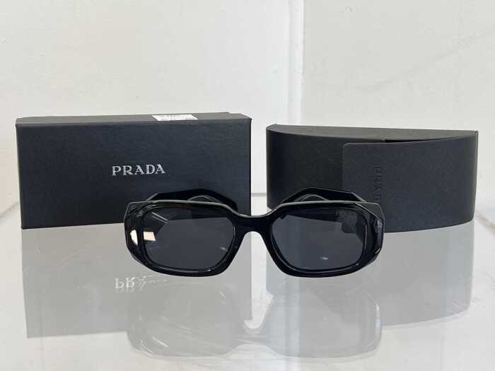 Designer style sunglasses in black