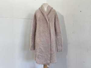 Scanlan Theodore Brushed Mohair Cardigan in Mink, one size