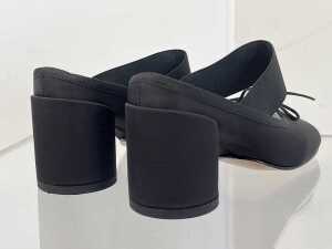 Designer style heels in black, size EU 37 - 4