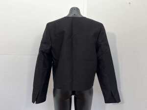 Henne Coralie Blazer in Black, size 10 - 3