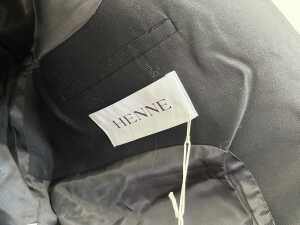 Henne Coralie Blazer in Black, size 10 - 4