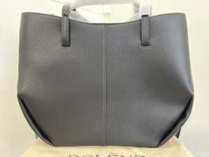 Pol&egrave;ne Cyme Mini handbag in Textured Black - 4