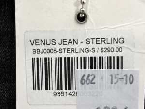 Bye Bambi Venus Jean in Sterling, size S - 6