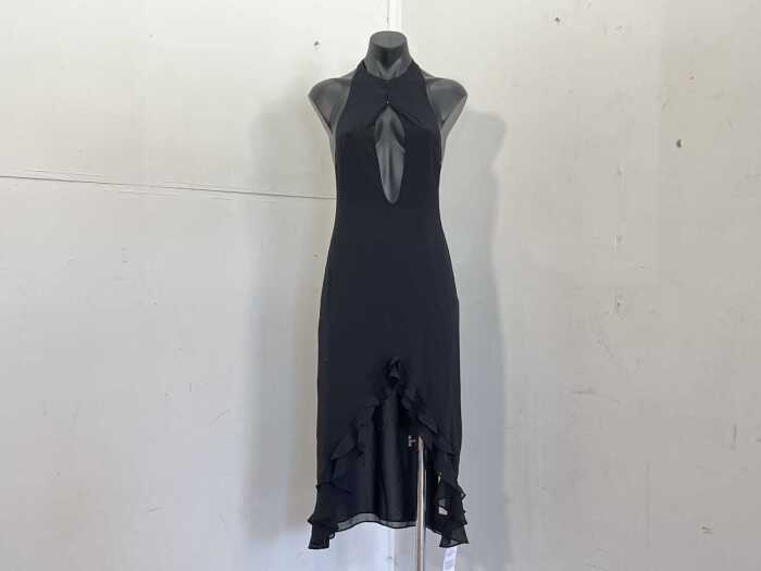 Sasha Therese Cora Midi Dress in black, size XS