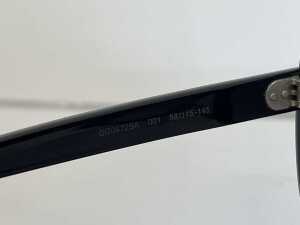 Designer style sunglasses in black - 5
