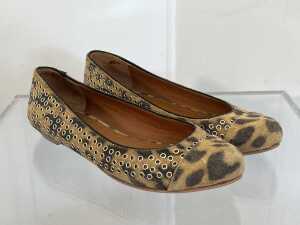 Designer style flats in Leopard, size EU 36 - 2
