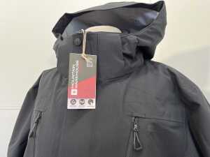Mountain Warehouse Zenith III Extreme Men's 3-in-1 Waterproof Jacket in Black, size L - 2