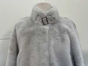 Angel Wings By Lucy MacGill Chica Chica Jacket in Silver, size M - 2