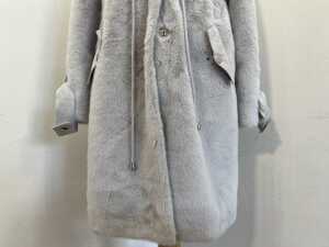 Angel Wings By Lucy MacGill Chica Chica Jacket in Silver, size M - 3