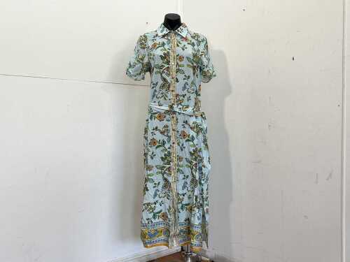 Ping Pong Colette Shirt Dress in Multicolour, size 10