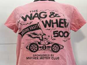 Mother The Lil Goodie Goodie Tee in Wag and Wheel Pink Icing, size S - 2