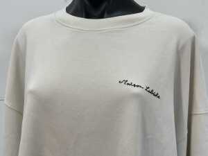 Maison Labiche Plichon Sweatshirt in cream, size L - 2