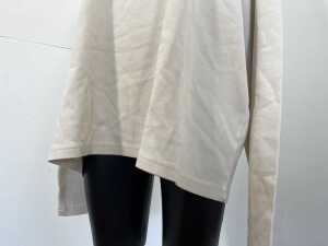 Maison Labiche Plichon Sweatshirt in cream, size L - 3