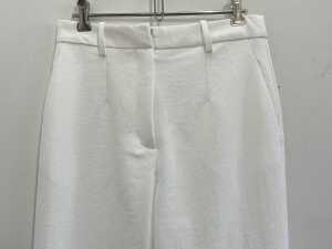 Kookai Airel Straight Leg Pant in Natural White, size AU 8 - 2