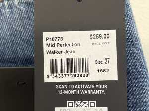 Nobody Denim Walker Jean in Mid Perfection, size 27 - 5