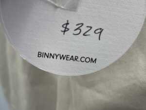 Binny POINT BREAK dress in white and blue, size 14 - 6