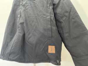 Hard Yakka Quilted Shacket in Black, size 3XL - 3