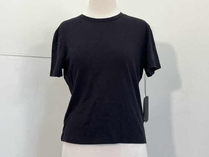 Nobody Denim Baby Tee in black, size M