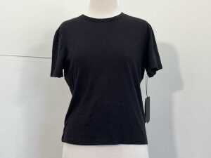 Nobody Denim Baby Tee in black, size M